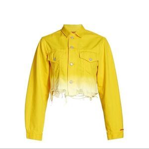 DENIMIST
Women's Agnes Oversized Dip-Dye Denim Trucker Jacket NWOT